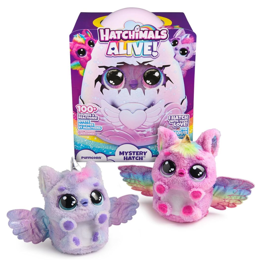 Hatchimals Alive Mystery Hatch Pufficorn