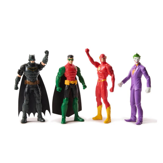 DC Super Hero and Super Villain 4-Pack