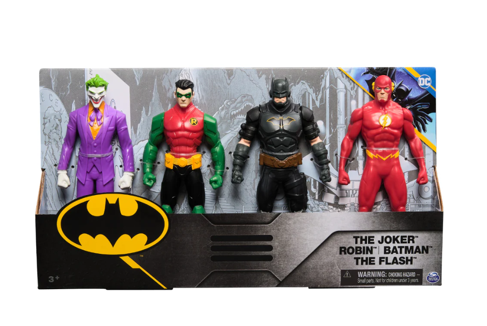 DC Super Hero and Super Villain 4-Pack