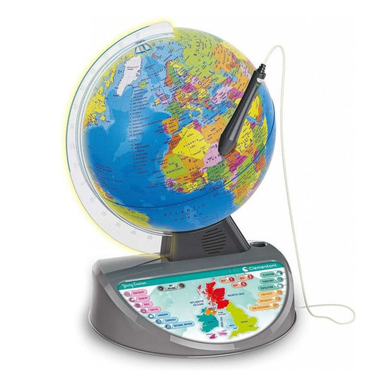 Clementoni Educational Globe Explore the World with Interactive Fun