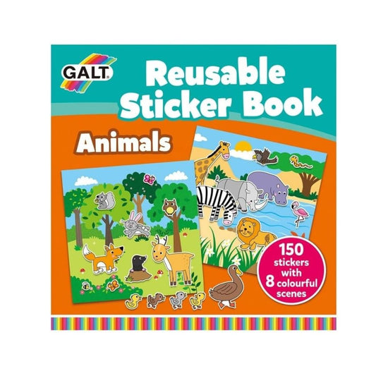 Reusable Sticker Book Animals