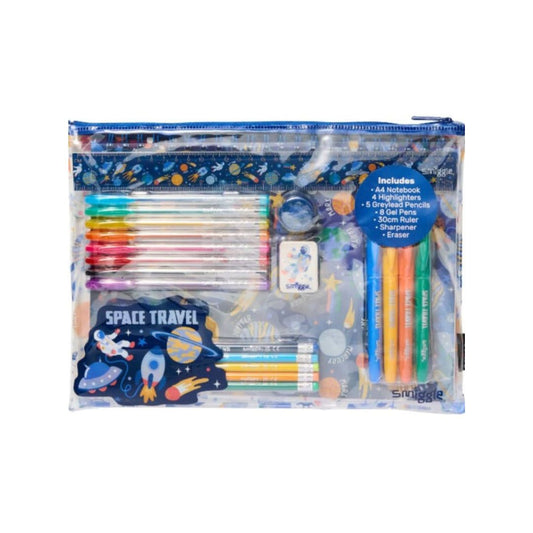 Smiggle Space Stationery Set Galaxy