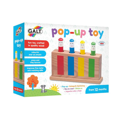 Pop-Up Wooden Sensory Toy
