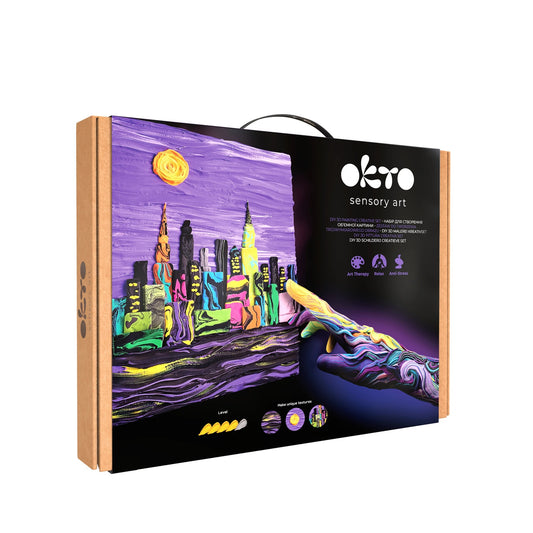 Sensory Art 3D Creative Set New York Skyline