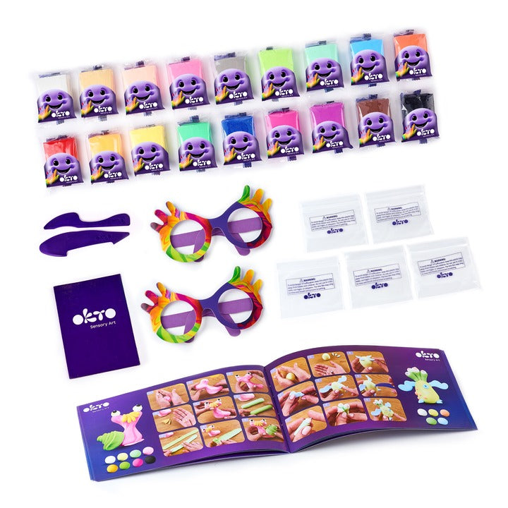 Air Clay Creativity Kit 18 Colors