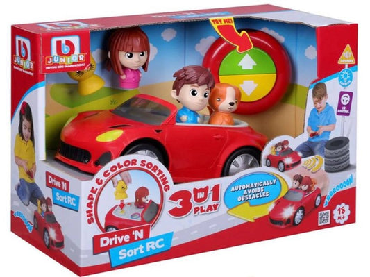 Burago Junior 3-in-1 Remote Control Car