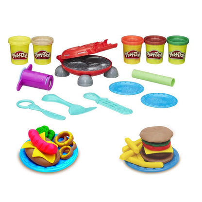 Play Doh Kitchen Creations Burger Barbecue