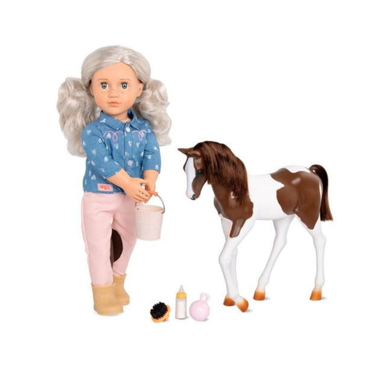 Yanira Doll And Her Foal set