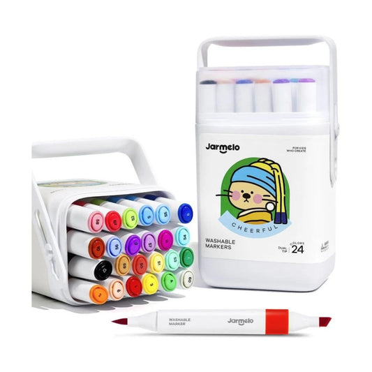 jar Melo Dual Tip Washable Markers