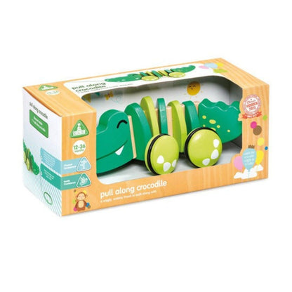 Early Learning Centre Wooden Pull Along Crocodile