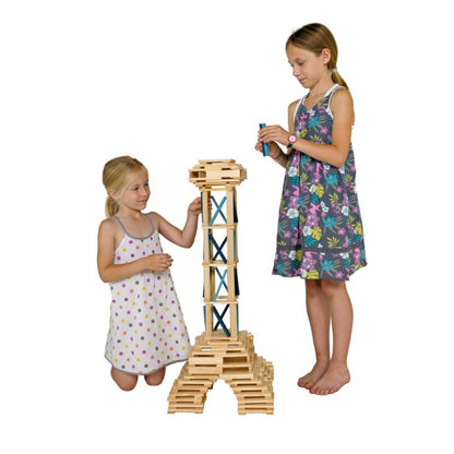 KAPLA Wooden Game Barrel with 200 Board