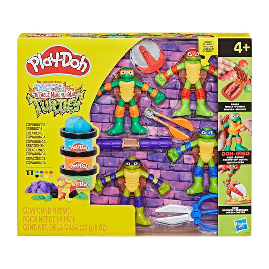 PlayDoh TMNT Cowabunga Creations