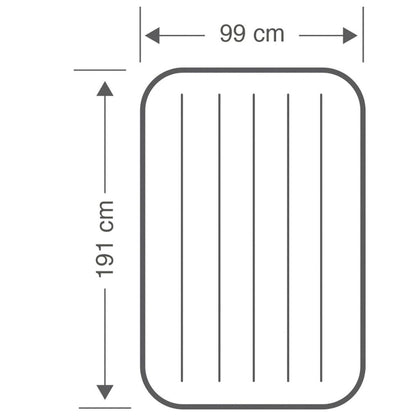 INTEX Twin Deluxe Single High Airbed