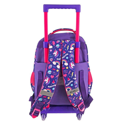 Must Be Positive Unicorn Trolley Backpack