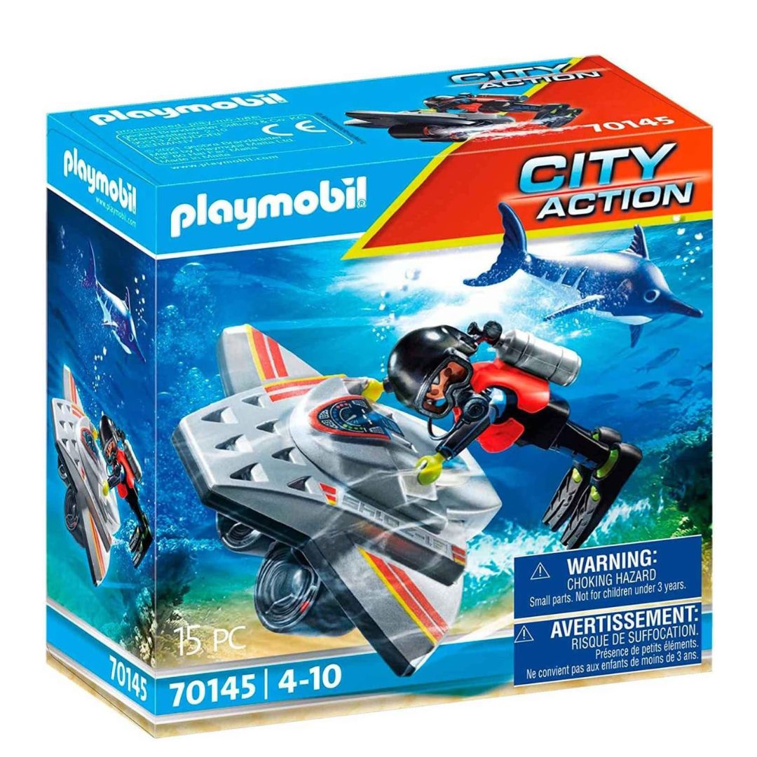 Playmobil Underwater Scooter and Diver