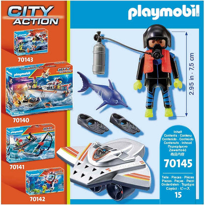 Playmobil Underwater Scooter and Diver