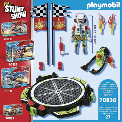 Playmobil Air Stunt Show Stuntman with Jet Pack