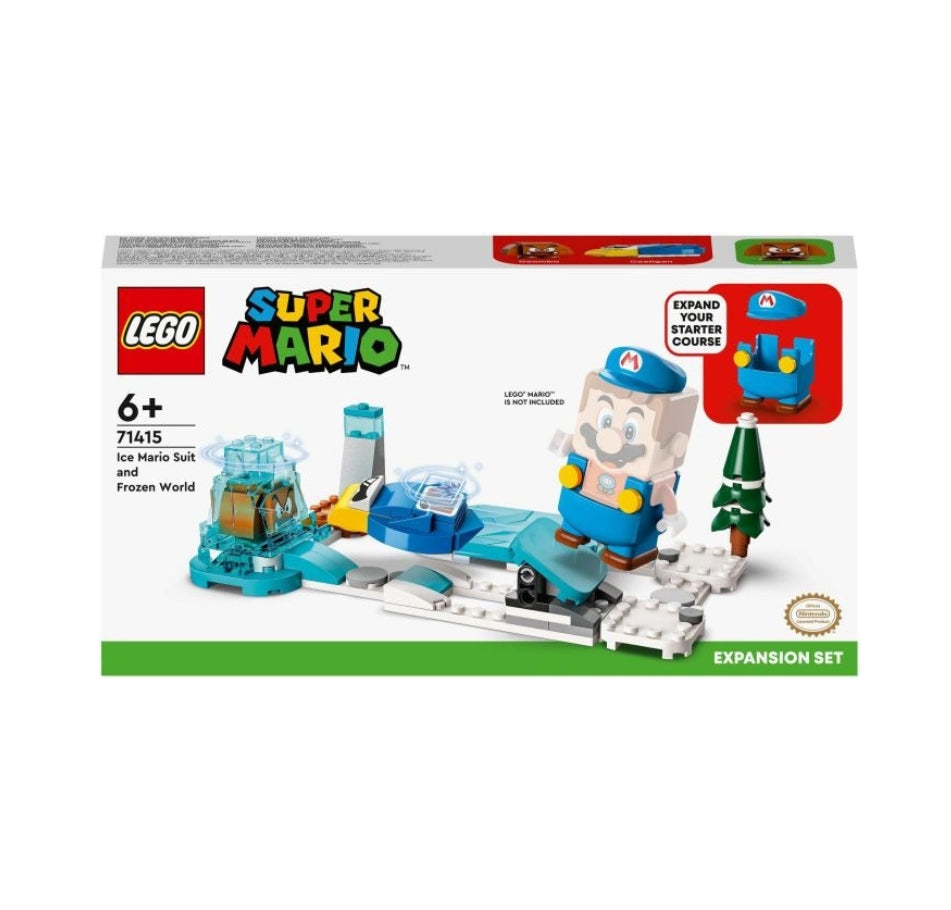 Lego Super Mario Ice Mario Suit And Frozen World