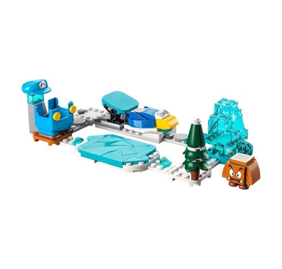 Lego Super Mario Ice Mario Suit And Frozen World