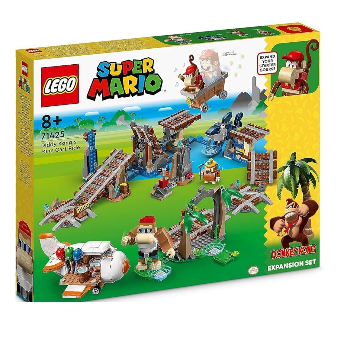 Lego Super Mario Diddy Kongs Mine Cart Ride