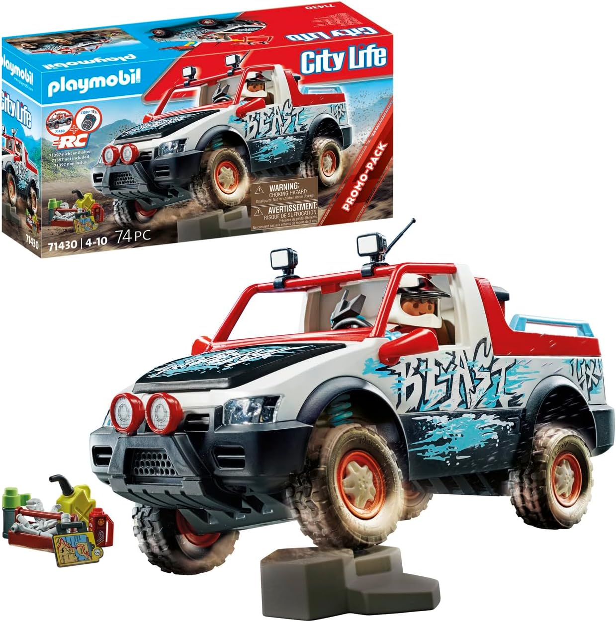 PLAYMOBIL City Life RC Vehicles Rally Car