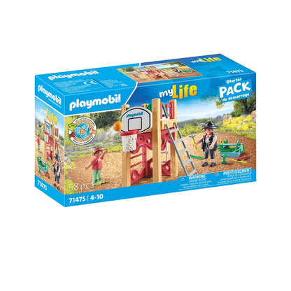 Playmobil  My Life Cargo Bike With Carpenter Starter Pack