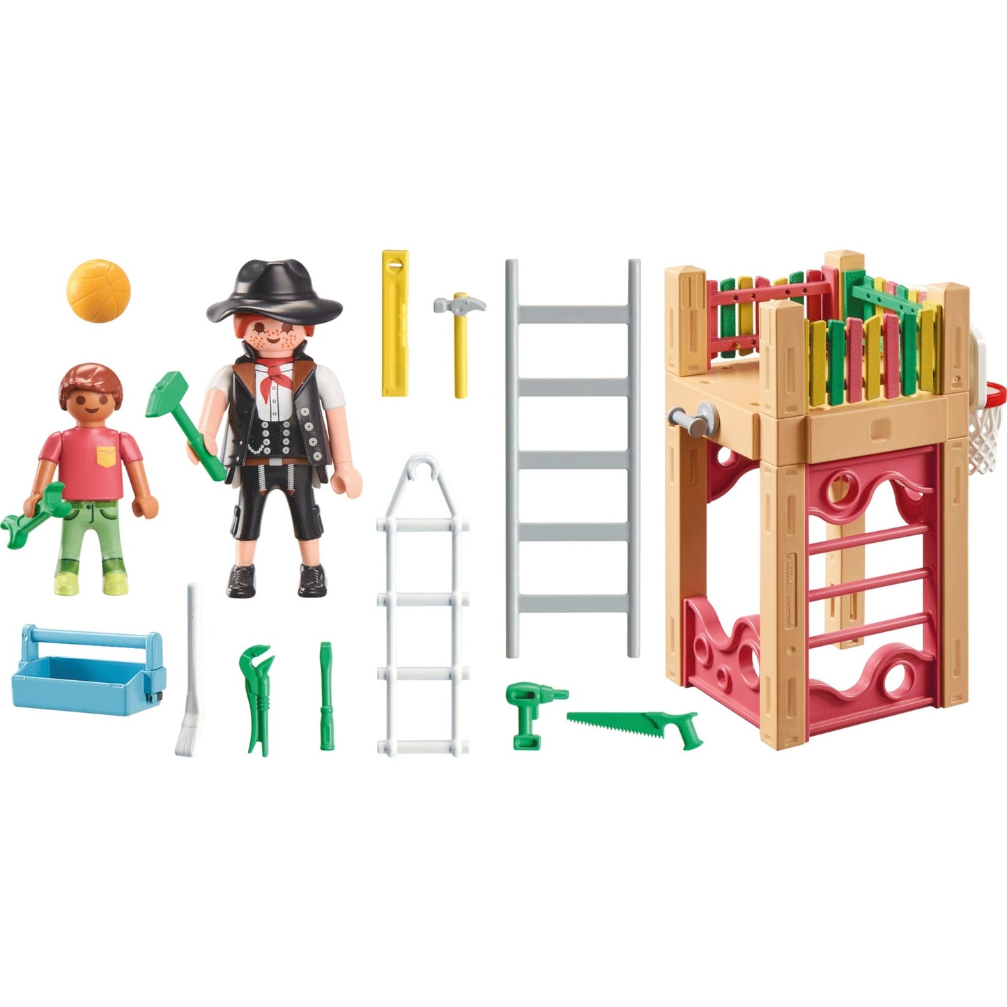 Playmobil  My Life Cargo Bike With Carpenter Starter Pack