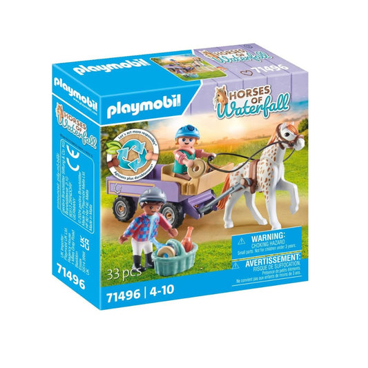 Playmobil Horses of Waterfall Pony Carriage A Magical Pony Ride