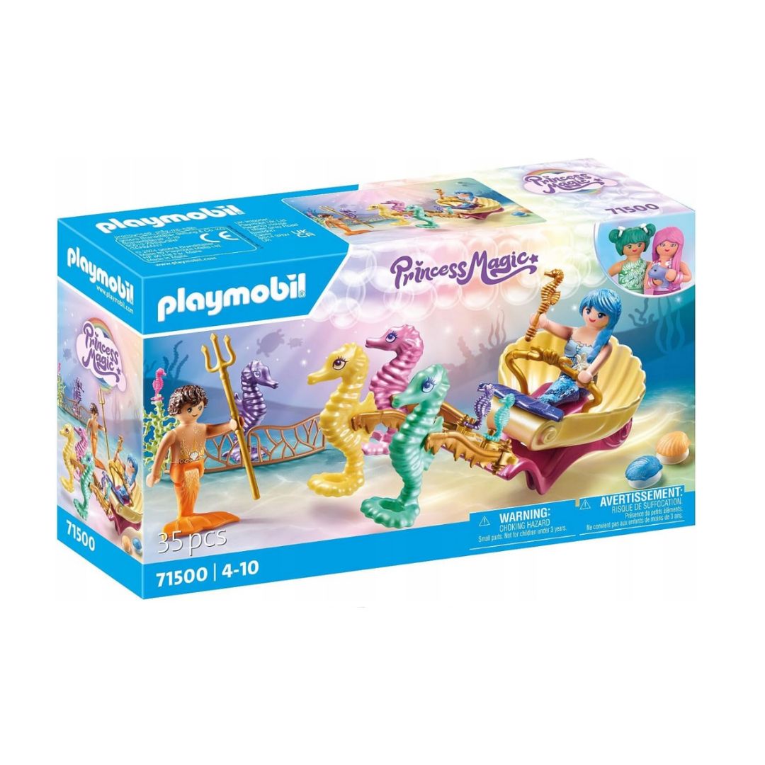 Playmobil Princess Magic Mermaid Seahorse Carriage