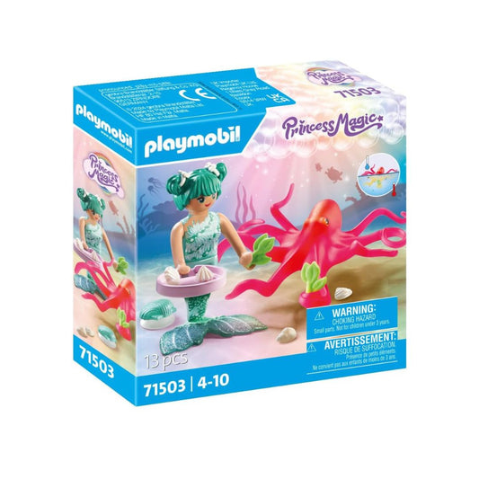 Playmobil Princess Magic Mermaid With Colour Changing Octopus