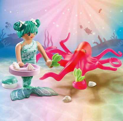 Playmobil Princess Magic Mermaid With Colour Changing Octopus