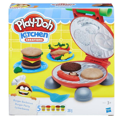 Play Doh Kitchen Creations Burger Barbecue