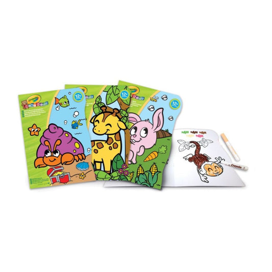 Crayola Mini Kids Shaped Coloring Books Assorted