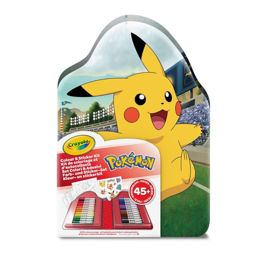 Pokemon Coloring and Sticker Case