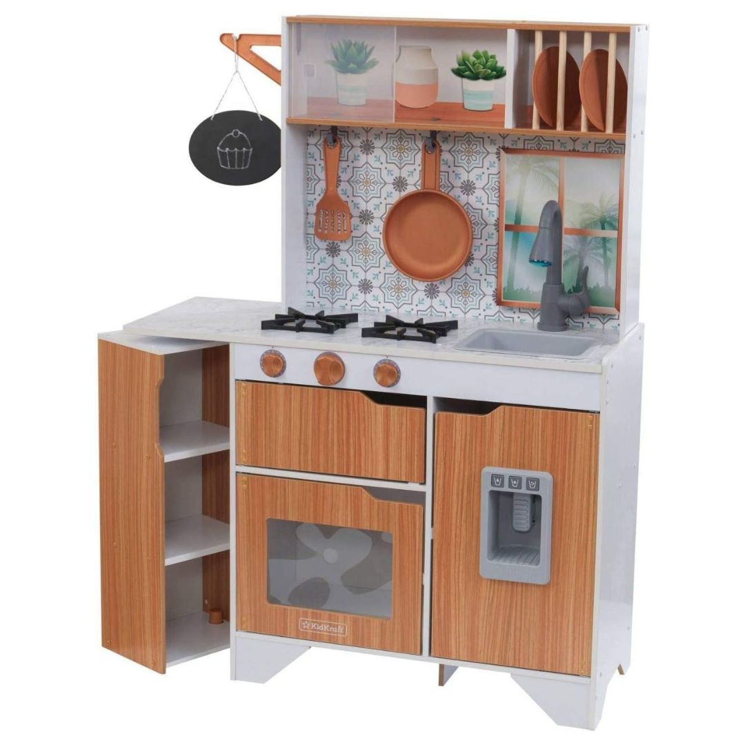 KidKraft Taverna Play Kitchen with Lights and Sounds