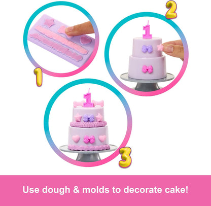 Barbie Party Unboxed Pet Birthday Bows Set