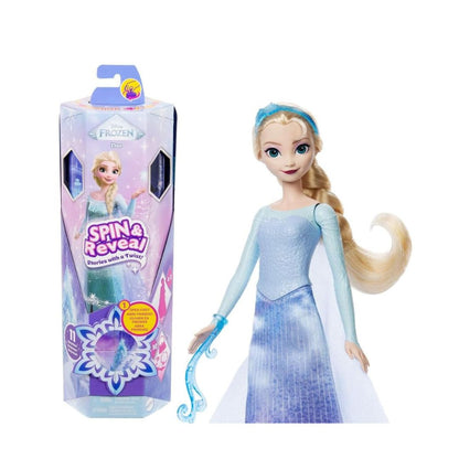 Frozen Elsa Spin and Reveal Doll Set