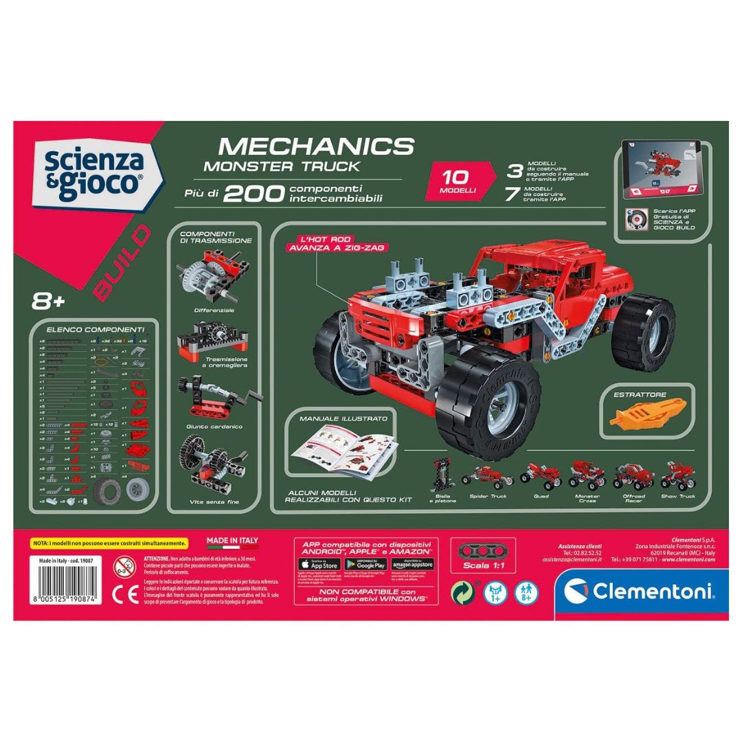 Clementoni Mechanics Laboratory Monster Trucks