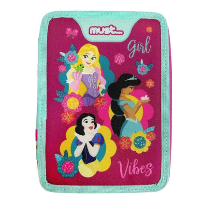 Must Disney Princess Pencil Case Double