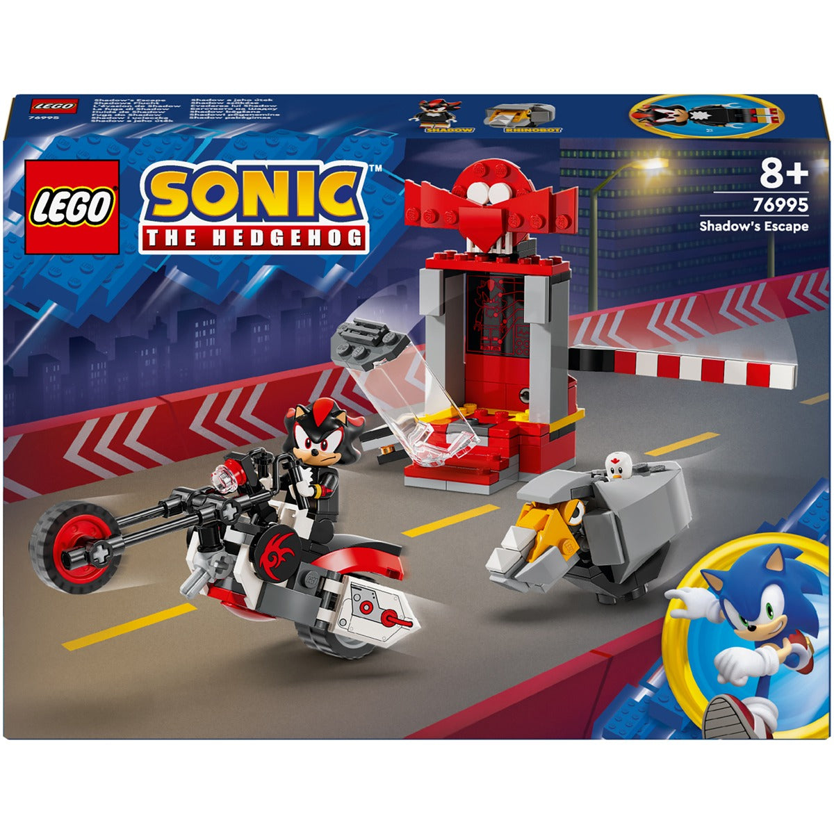 Lego Shadow The Hedgehog Escape (196 Pieces)