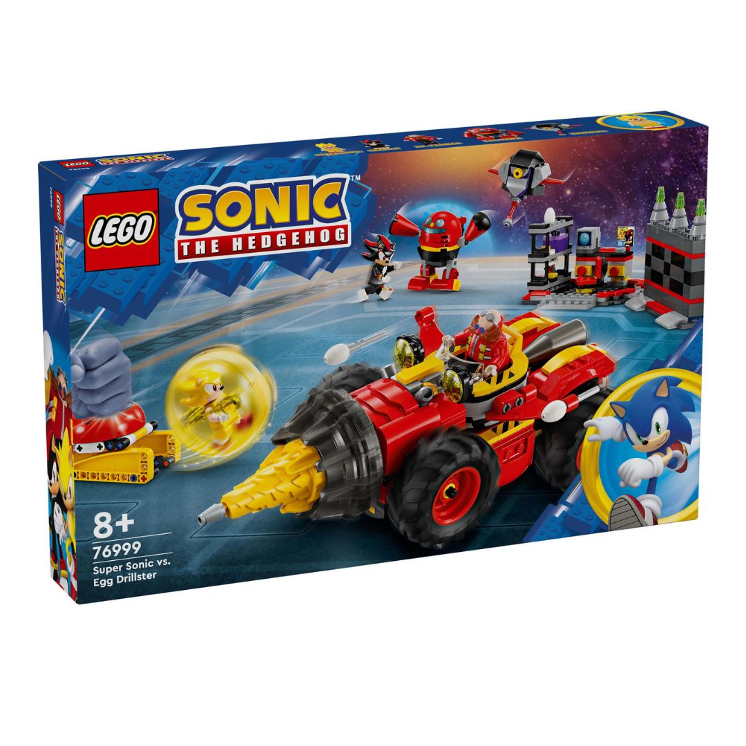 Lego Sonic the Hedgehog Super Sonic vs. Egg Drillster 76999