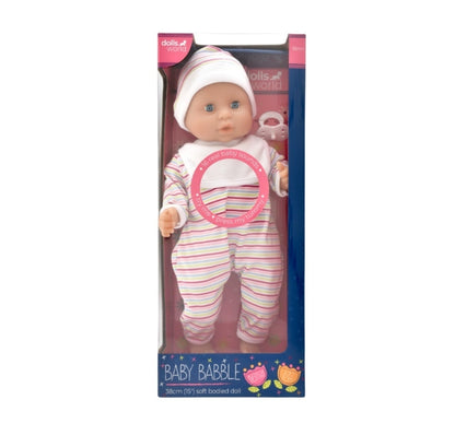 Baby Babble Doll 38cm