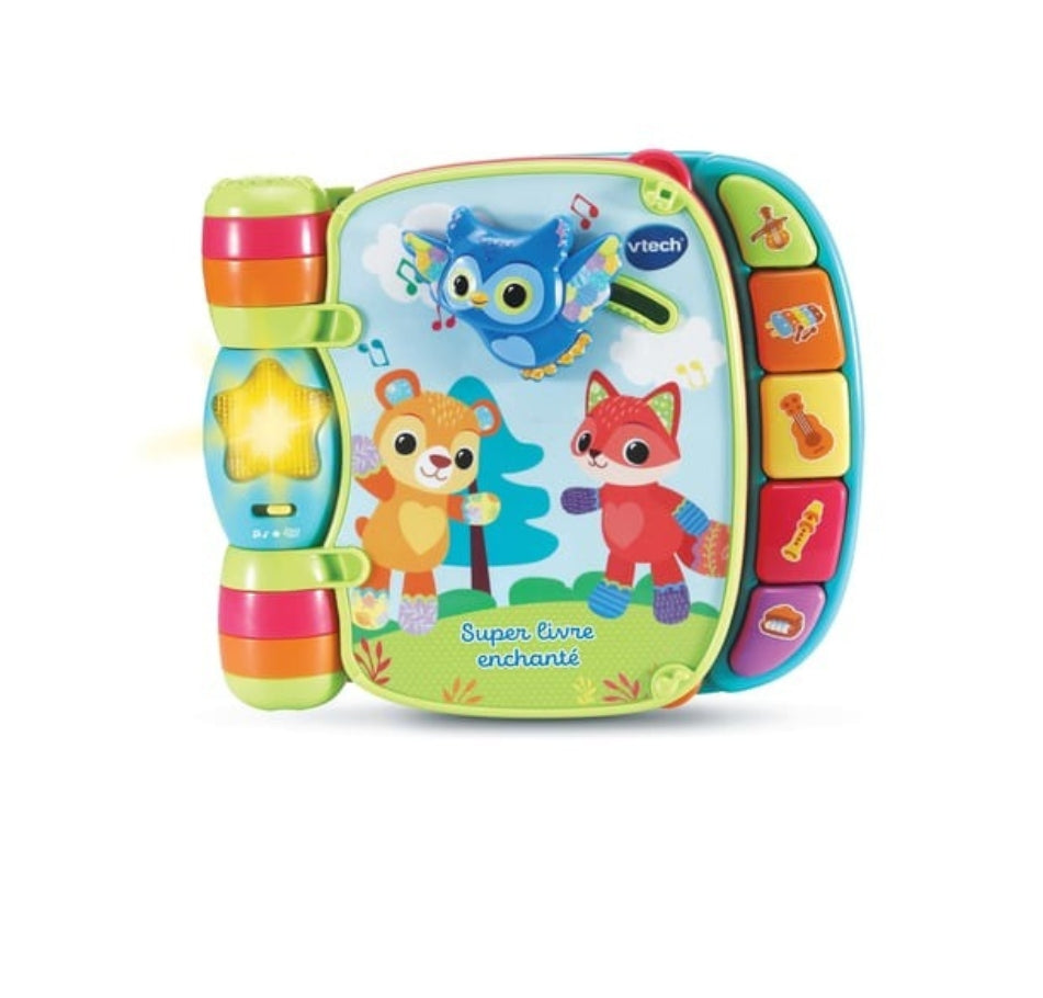 Vtech Super Livre Enchante Des Baby Loulous