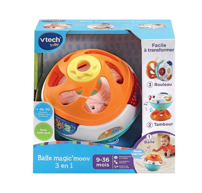 Vtech Baby 3 En 1 Balle Magic Moov