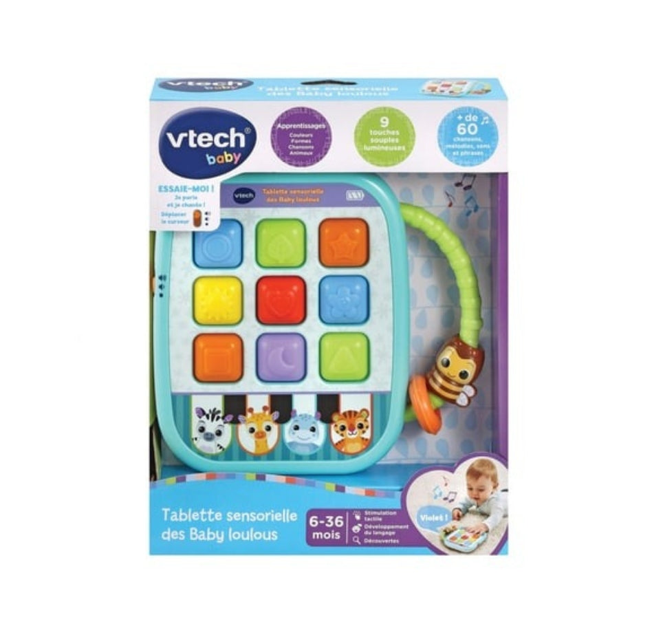 Vtech Baby Tablette Sensorielle Des Baby Loulous