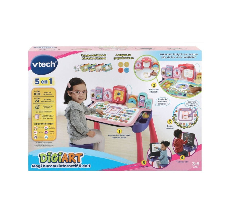 Vtech DigiArt 5 In 1 Magi Bureau Interactif