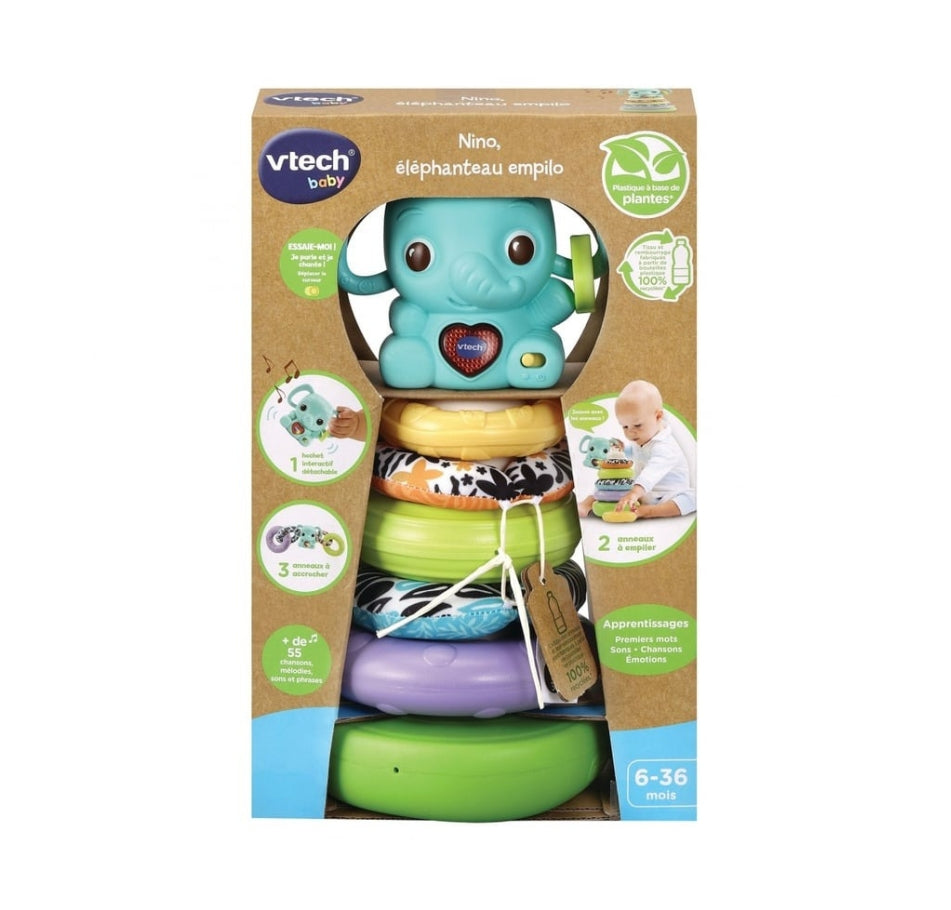 Vtech Baby Nino Elephanteau Empilo