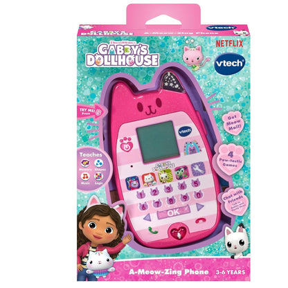 VTech Gabby's Dollhouse A Meow Zing Phone