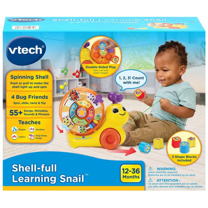 VTech Shell full Learning Snail Pull Toy