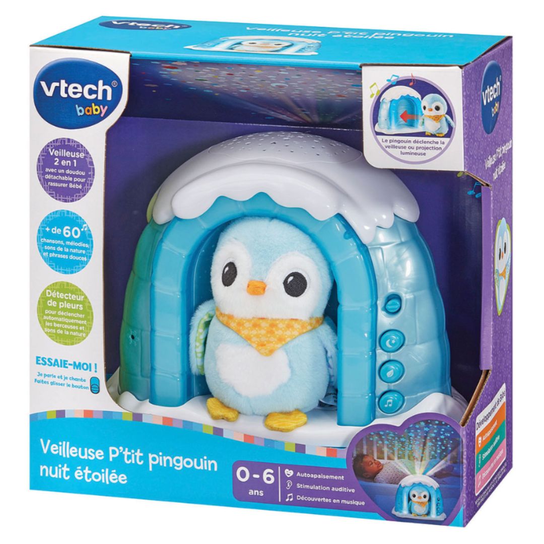 VTech Little Penguin Starry Night Night Light